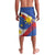 Personalized Filipino-American Lavalava Philippines Coat Of Arms with Bald Eagle