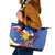 Personalized Filipino-American Leather Tote Bag Philippines Coat Of Arms with Bald Eagle