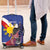 Personalized Filipino-American Luggage Cover Philippines Coat Of Arms with Bald Eagle