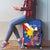 Personalized Filipino-American Luggage Cover Philippines Coat Of Arms with Bald Eagle