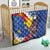 Personalized Filipino-American Quilt Philippines Coat Of Arms with Bald Eagle