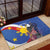 Personalized Filipino-American Rubber Doormat Philippines Coat Of Arms with Bald Eagle