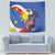 Personalized Filipino-American Tapestry Philippines Coat Of Arms with Bald Eagle