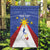 Personalized Pilipinas Eight-Rayed Sun Garden Flag Philippines Map With Polynesian Style