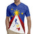 Personalized Pilipinas Eight-Rayed Sun Rugby Jersey Philippines Map With Polynesian Style