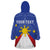 Personalized Pilipinas Eight-Rayed Sun Wearable Blanket Hoodie Philippines Map With Polynesian Style