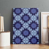 Palaka Hawaiian Quilt Seamless Pattern Canvas Wall Art - Polynesian Pride