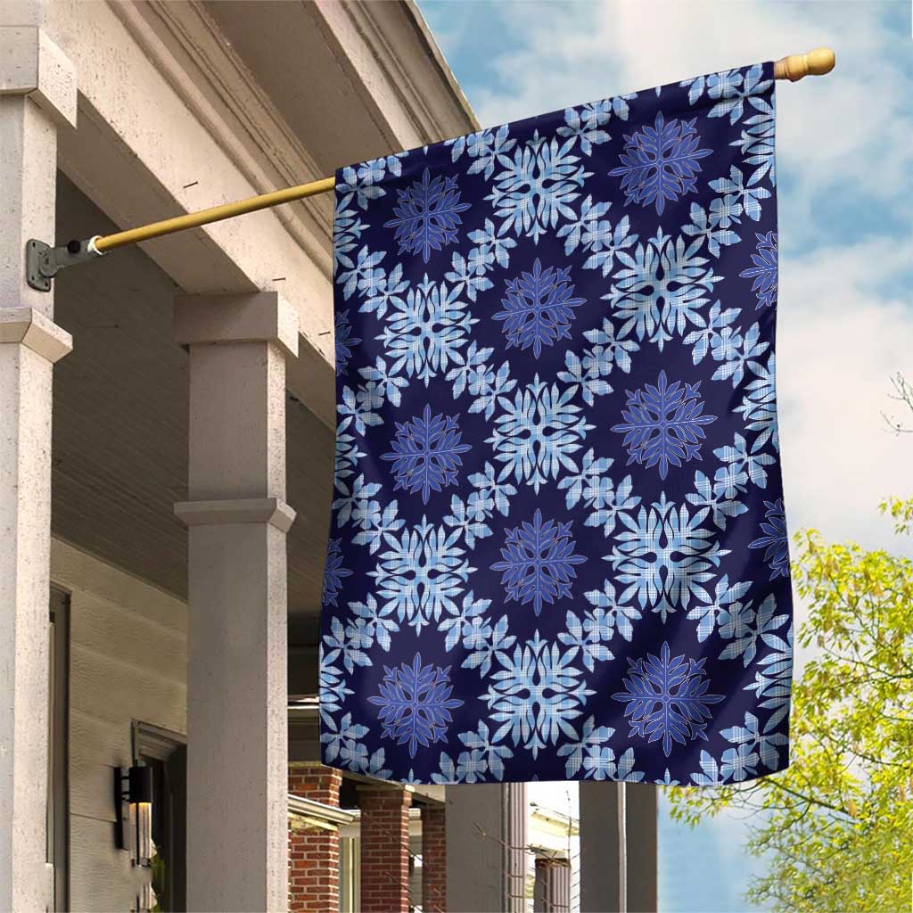 Palaka Hawaiian Quilt Seamless Pattern Garden Flag - Polynesian Pride