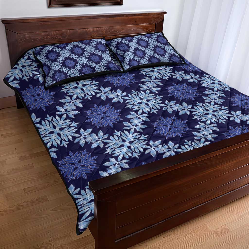 Palaka Hawaiian Quilt Seamless Pattern Quilt Bed Set - Polynesian Pride