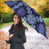 Palaka Hawaiian Quilt Seamless Pattern Umbrella - Polynesian Pride