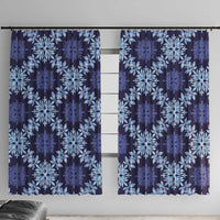 Palaka Hawaiian Quilt Seamless Pattern Window Curtain - Polynesian Pride