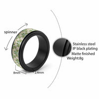 Squares Maile Leaf Spinner Ring Turquoise Palaka Hawaiian Quilt Pattern - Polynesian Pride