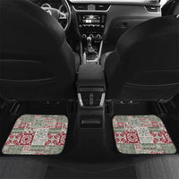 Mele Kalikimaka Hawaii Christmas Car Mats Aloha Spirit with Hawaiian Quilt Pattern - Polynesian Pride