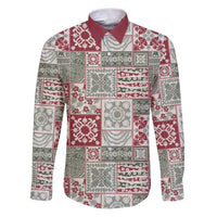 Mele Kalikimaka Hawaii Christmas Family Matching Puletasi and Hawaiian Shirt Aloha Spirit with Hawaiian Quilt Pattern - Polynesian Pride