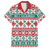 Mele Kalikimaka Hawaii Christmas Hawaiian Shirt Hawaiian Quilt Pattern Style - Polynesian Pride