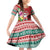 Santa Surf Mele Kalikimaka Personalized Family Matching Off Shoulder Short Dress and Hawaiian Shirt Aloha Tropical Christmas Vibes - Polynesian Pride