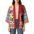 Santa Surf Mele Kalikimaka Personalized Kimono Aloha Tropical Christmas Vibes - Polynesian Pride