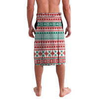 Santa Surf Mele Kalikimaka Personalized Lavalava Aloha Tropical Christmas Vibes - Polynesian Pride