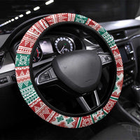Santa Surf Mele Kalikimaka Steering Wheel Cover Aloha Tropical Christmas Vibes LT9 Universal Fit Red - Polynesian Pride