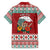 Shaka Sign Skull Mele Kalikimaka Personalized Family Matching Short Sleeve Bodycon Dress and Hawaiian Shirt Hawaiian Quilt Pattern - Polynesian Pride