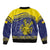 Niue Coconut Crab Bomber Jacket Rock of Polynesia