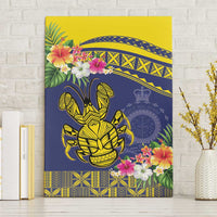 Niue Coconut Crab Canvas Wall Art Rock of Polynesia LT9 Without Frame Gold - Polynesian Pride