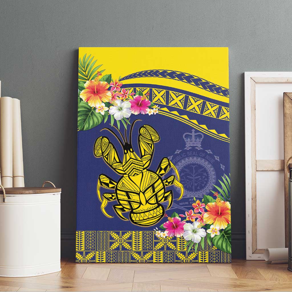 Niue Coconut Crab Canvas Wall Art Rock of Polynesia LT9 - Polynesian Pride