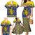 Niue Coconut Crab Family Matching Mermaid Dress and Hawaiian Shirt Rock of Polynesia