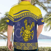 Niue Coconut Crab Hawaiian Shirt Rock of Polynesia LT9 - Polynesian Pride