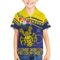 Niue Coconut Crab Hawaiian Shirt Rock of Polynesia LT9 - Polynesian Pride