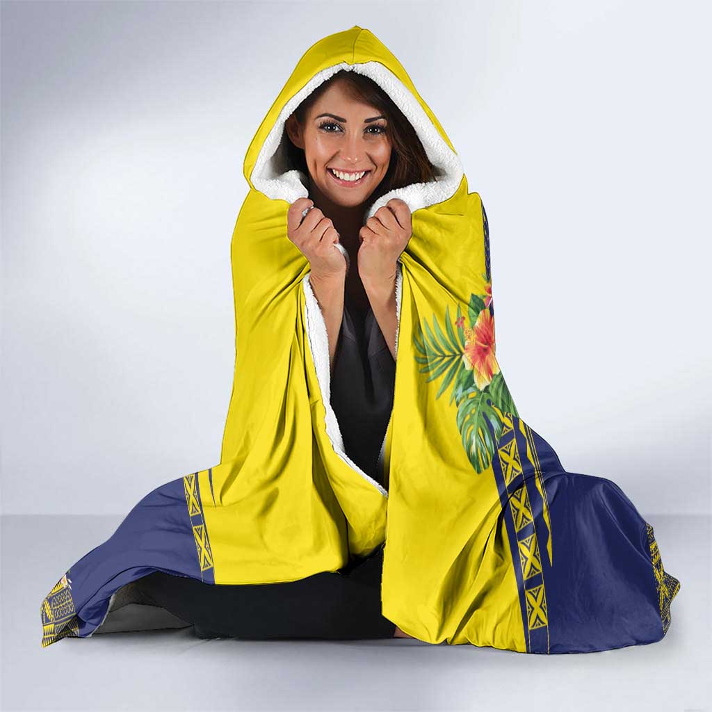 Niue Coconut Crab Hooded Blanket Rock of Polynesia LT9 - Polynesian Pride