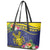 Niue Coconut Crab Leather Tote Bag Rock of Polynesia