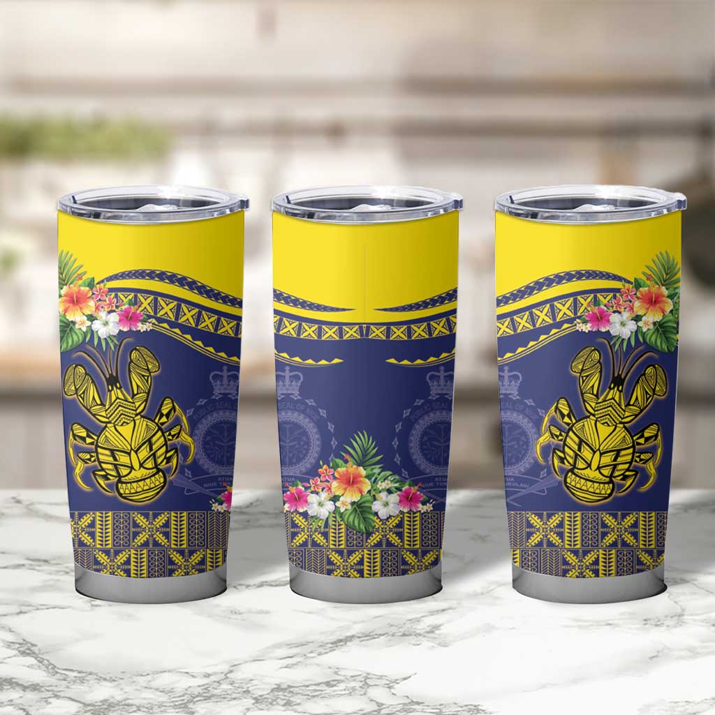 Niue Coconut Crab Tumbler Cup Rock of Polynesia LT9 - Polynesian Pride