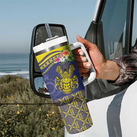 Niue Coconut Crab Tumbler With Handle Rock of Polynesia LT9 - Polynesian Pride