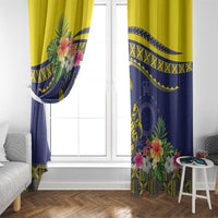 Niue Coconut Crab Window Curtain Rock of Polynesia LT9 - Polynesian Pride