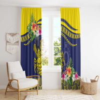 Niue Coconut Crab Window Curtain Rock of Polynesia LT9 - Polynesian Pride