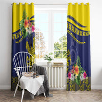 Niue Coconut Crab Window Curtain Rock of Polynesia LT9 - Polynesian Pride