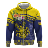 Niue Coconut Crab Zip Hoodie Rock of Polynesia