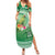 Norfolk Parakeet Tropical Family Matching Summer Maxi Dress and Hawaiian Shirt Norfolk Island Tribal Pattern