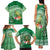 Norfolk Parakeet Tropical Family Matching Tank Maxi Dress and Hawaiian Shirt Norfolk Island Tribal Pattern