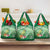 Norfolk Parakeet Tropical Grocery Bag Norfolk Island Tribal Pattern