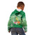 Norfolk Parakeet Tropical Kid Hoodie Norfolk Island Tribal Pattern