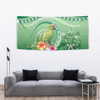 Norfolk Parakeet Tropical Tapestry Norfolk Island Tribal Pattern