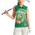 Norfolk Parakeet Tropical Women Sleeveless Polo Shirt Norfolk Island Tribal Pattern