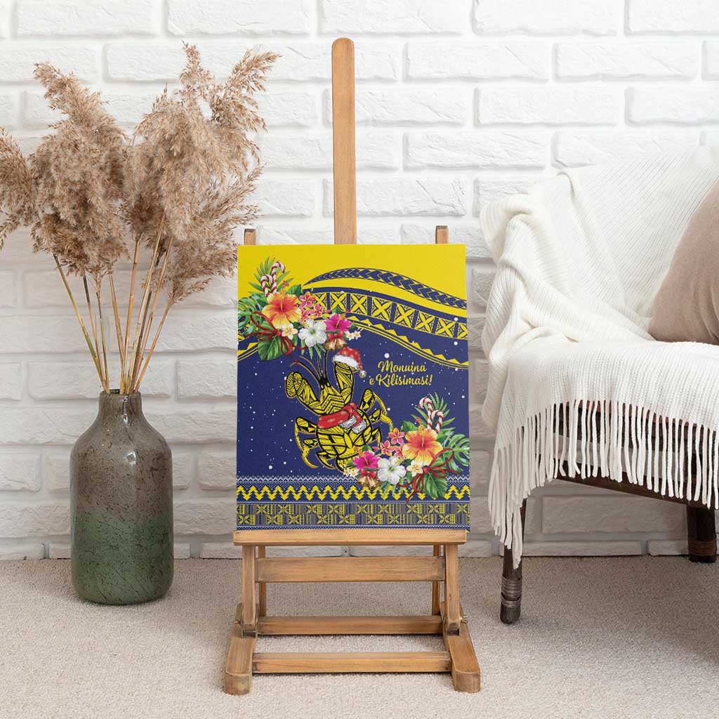 Monuina e Kilisimasi Niue Christmas Canvas Wall Art Niuean Tribal Pattern LT9 - Polynesian Pride