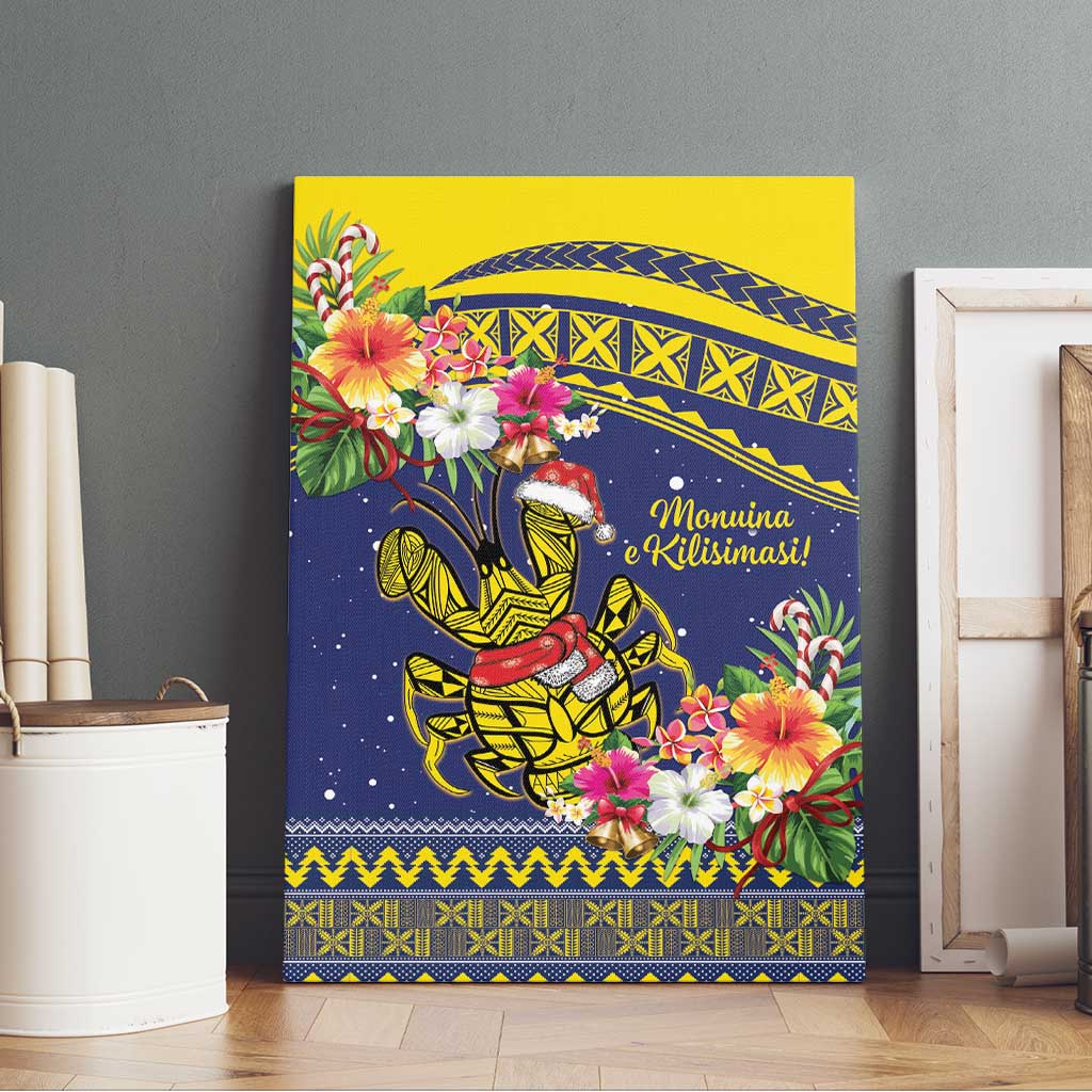 Monuina e Kilisimasi Niue Christmas Canvas Wall Art Niuean Tribal Pattern LT9 - Polynesian Pride