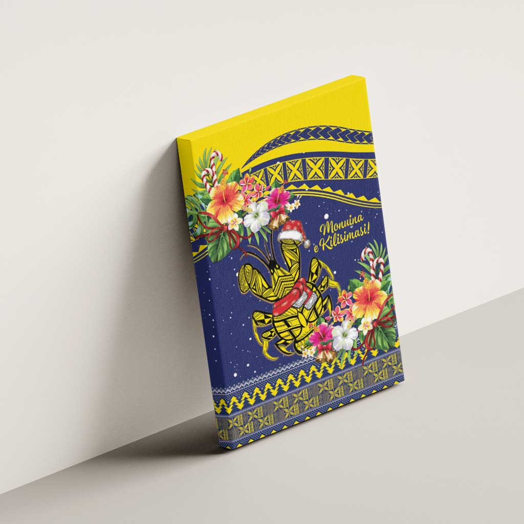 Monuina e Kilisimasi Niue Christmas Canvas Wall Art Niuean Tribal Pattern LT9 - Polynesian Pride