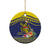 Monuina e Kilisimasi Niue Christmas Ceramic Ornament Niuean Tribal Pattern