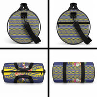 Monuina e Kilisimasi Niue Christmas Duffle Bag Niuean Tribal Pattern LT9 - Polynesian Pride