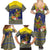 Monuina e Kilisimasi Niue Christmas Family Matching Summer Maxi Dress and Hawaiian Shirt Niuean Tribal Pattern